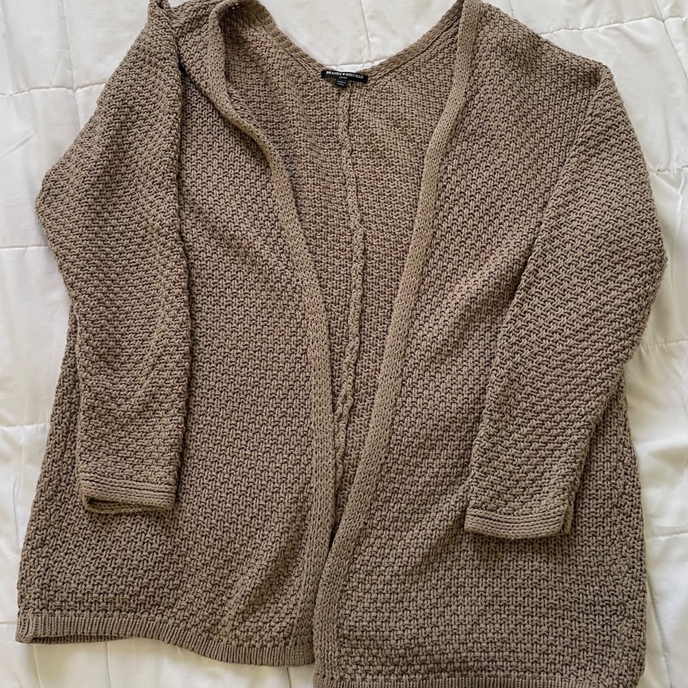 Brandy Melville Brown Cardigan OS